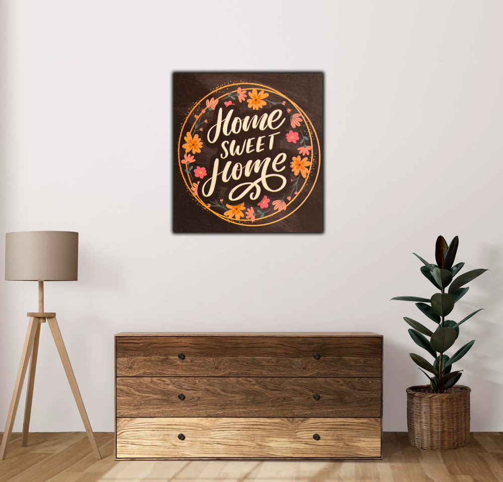 Home Sweet Home 40x50cm (Morgen in huis) Diamond Painting Planet