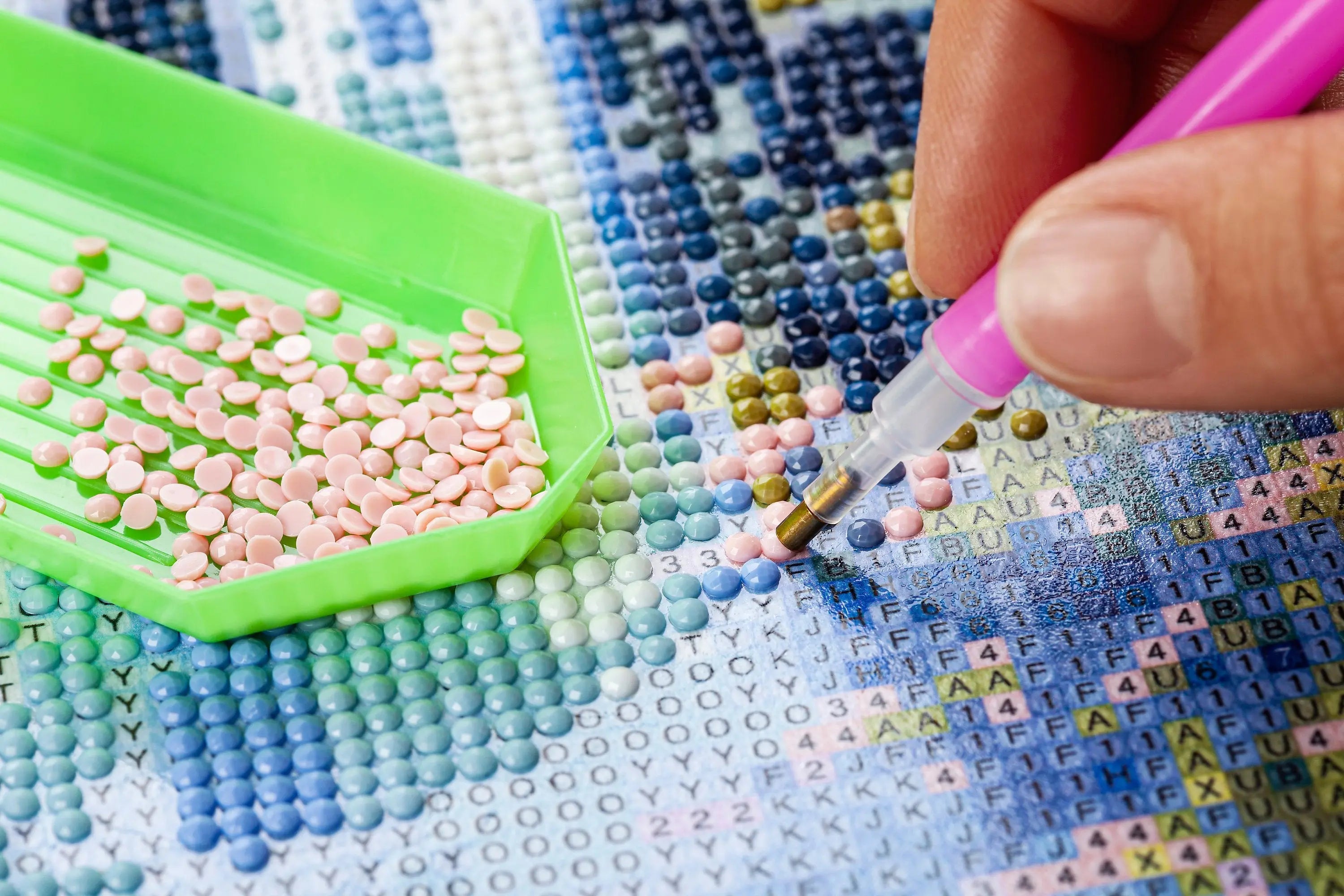 Korting-korting-korting Diamond Painting Planet