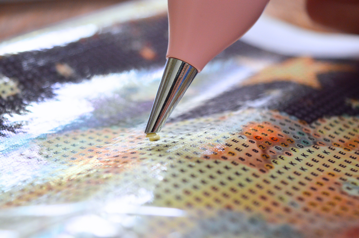 Elektrische Diamond Painting Pen (Morgen in huis) Diamond Painting Planet