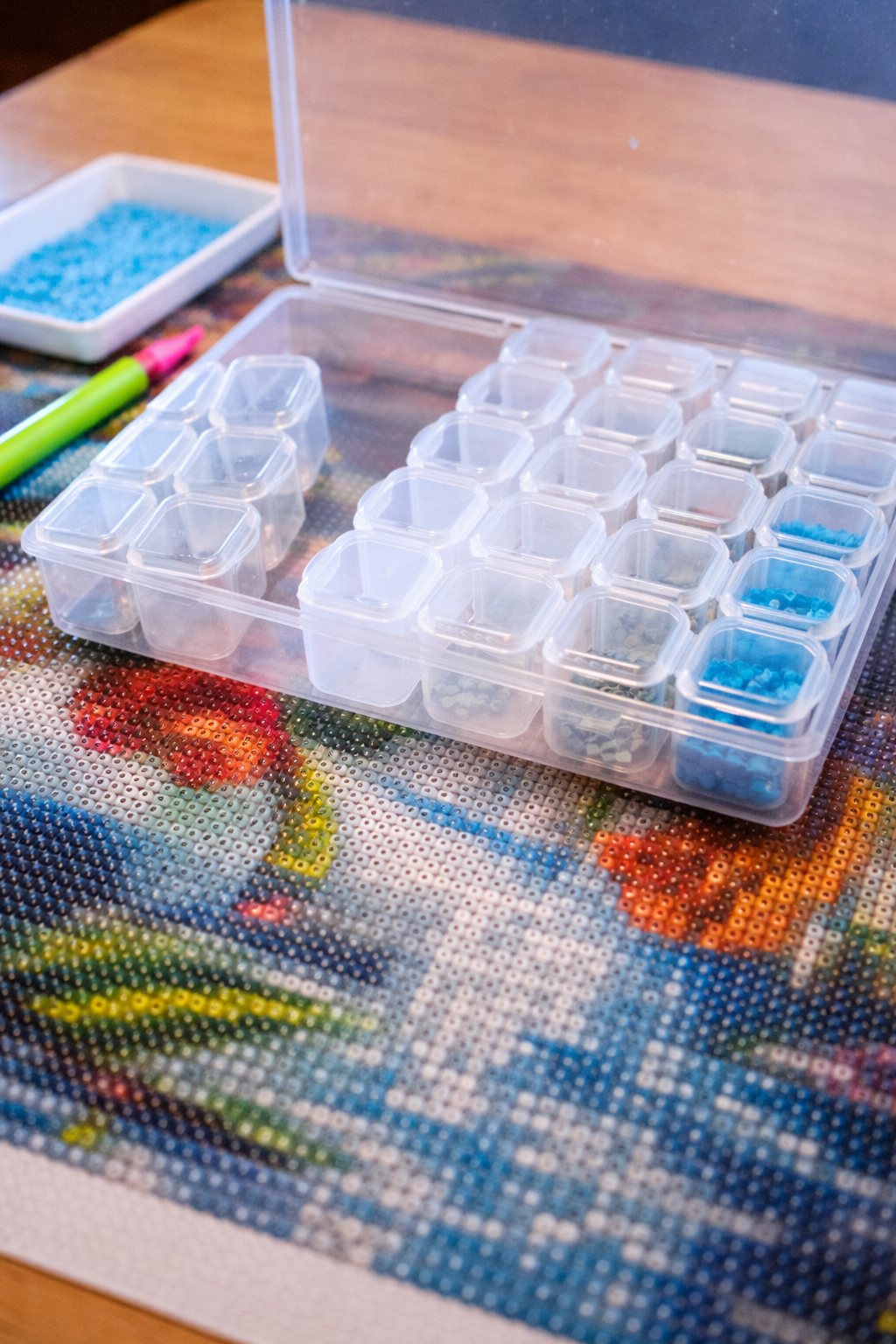 28-delige opbergdoos