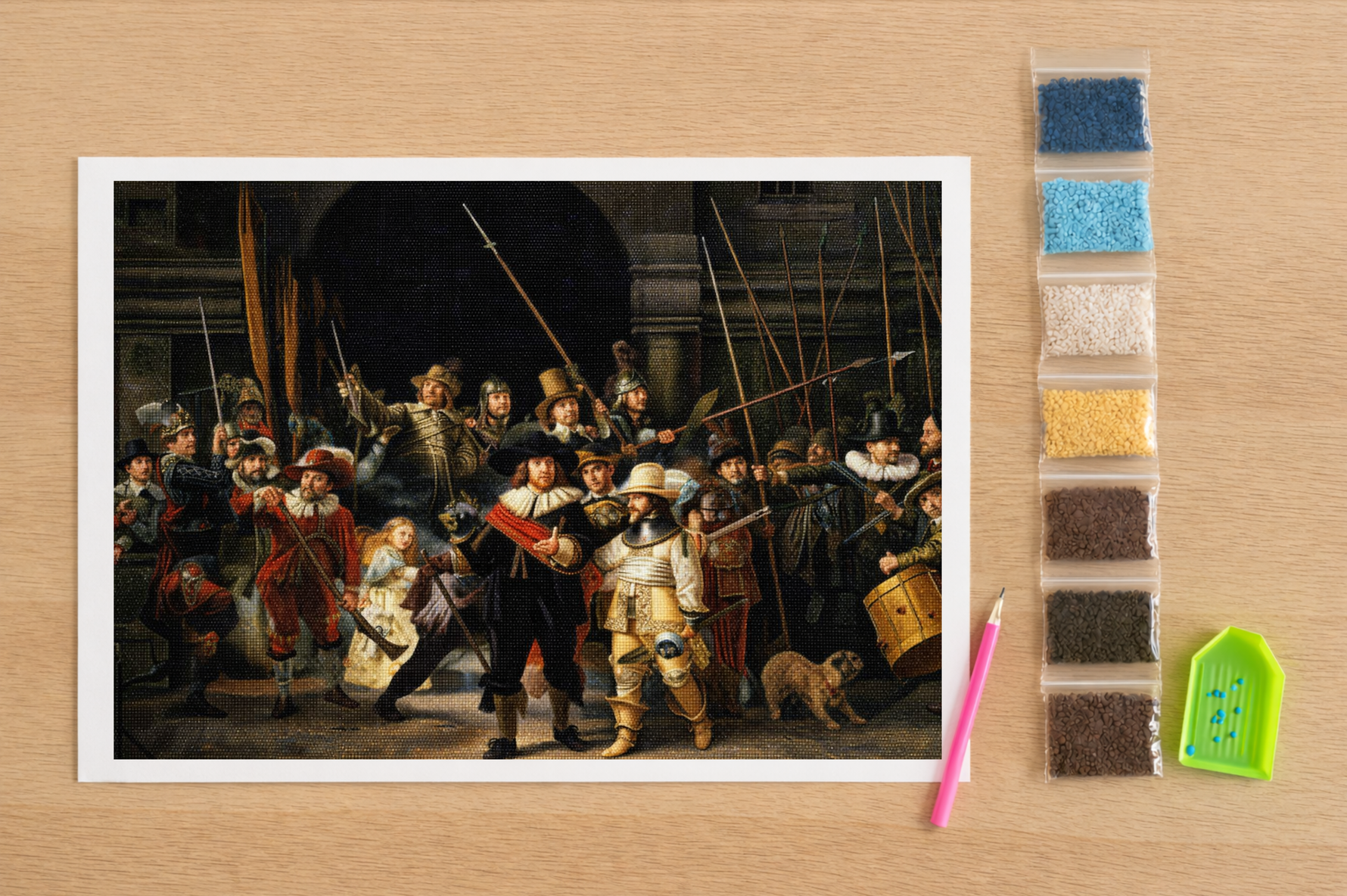 Rembrandt - Nachtwacht Diamond Painting Planet