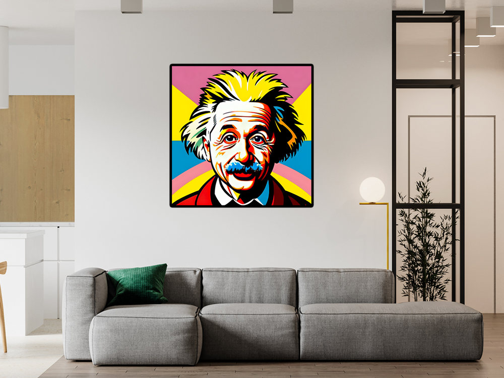 Albert Einstein Diamond Painting Planet