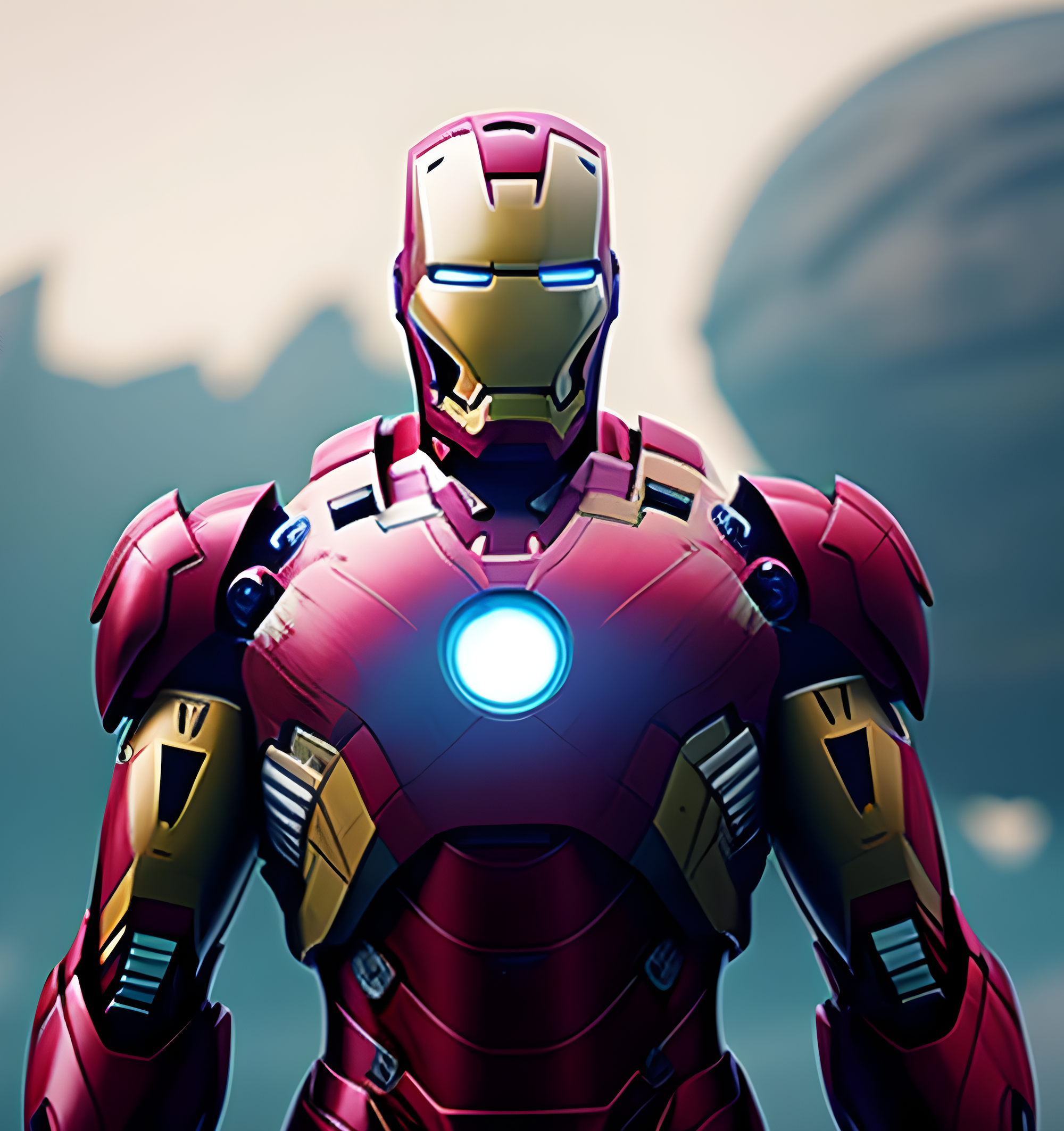 Iron Man Diamond Painting Planet
