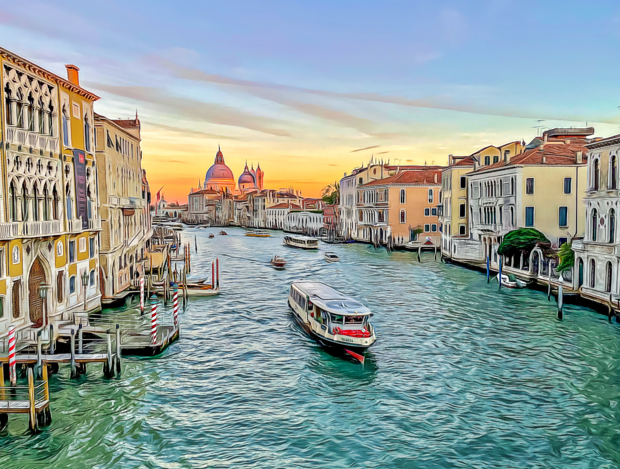 Grote Kanaal Venetië | Diamond Painting Planet