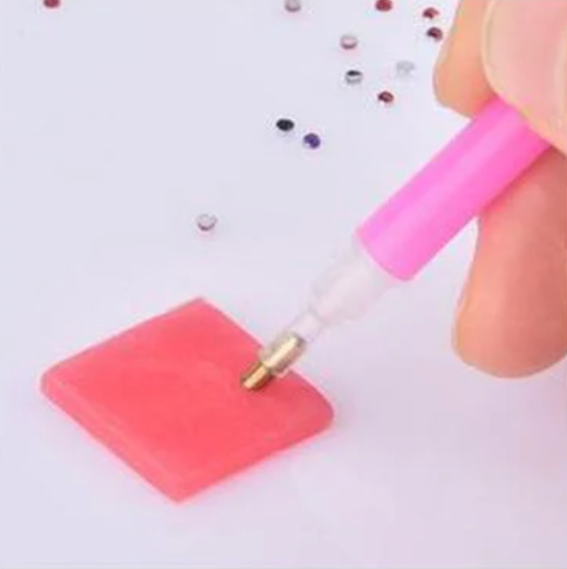 Stukje wax (Morgen in huis) Diamond Painting Planet