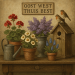 Oost West Thuis Best Diamond Painting Planet