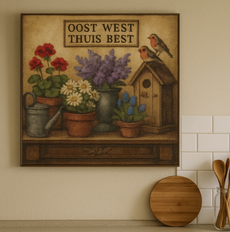 Oost West Thuis Best Diamond Painting Planet