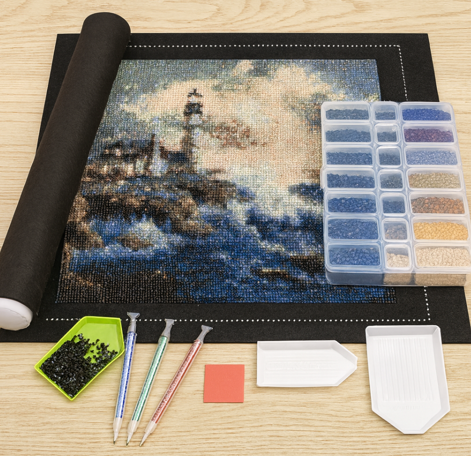 Diamond Painting mat Diamond Painting Planet
