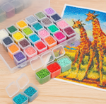 28-delige opbergdoos (Morgen in huis) Diamond Painting Planet