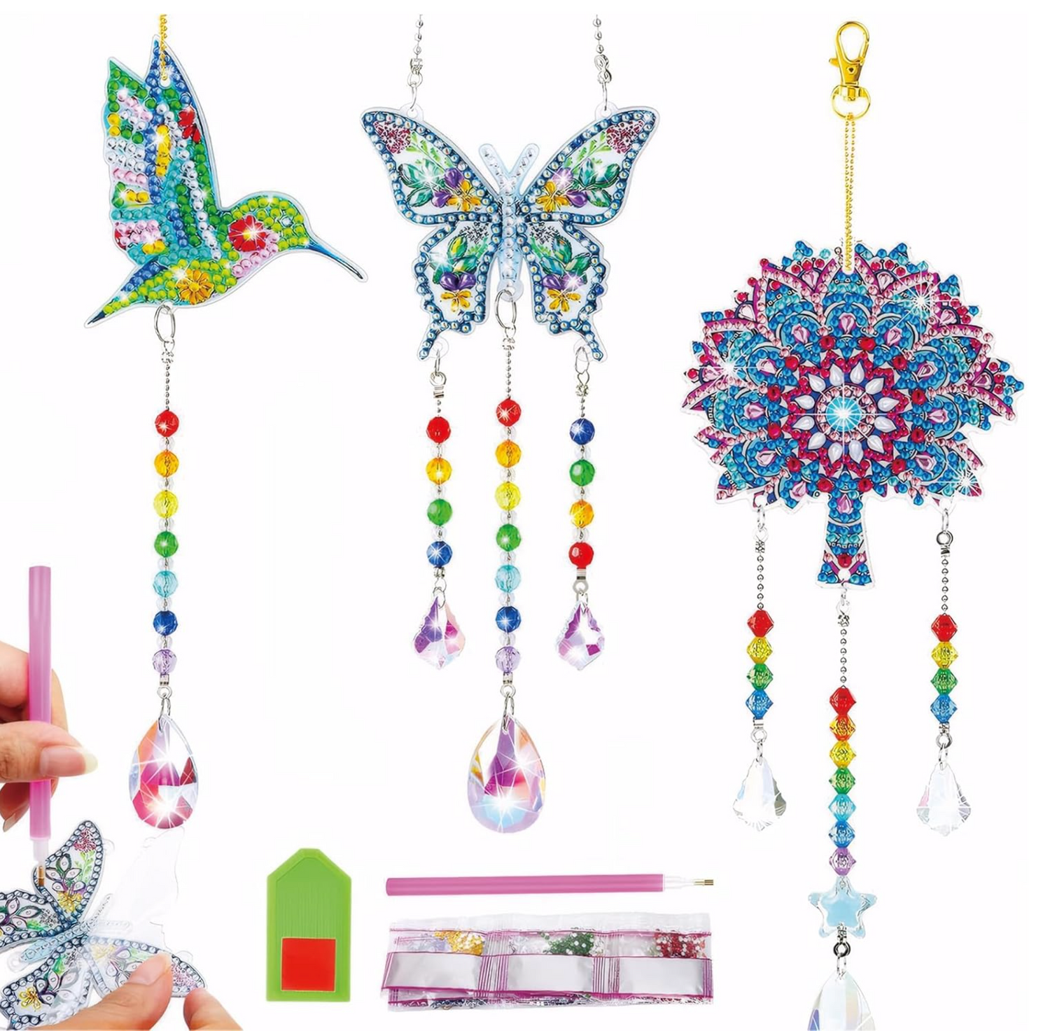 Diamond Painting Dreamcatchers (Morgen in huis) Diamond Painting Planet