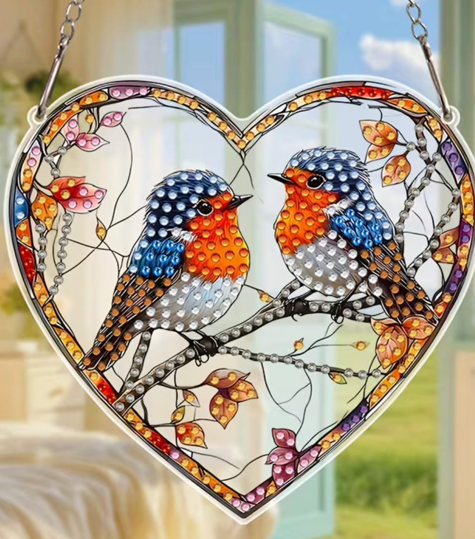 Diamond Painting Raamdecoratie (Morgen in huis)