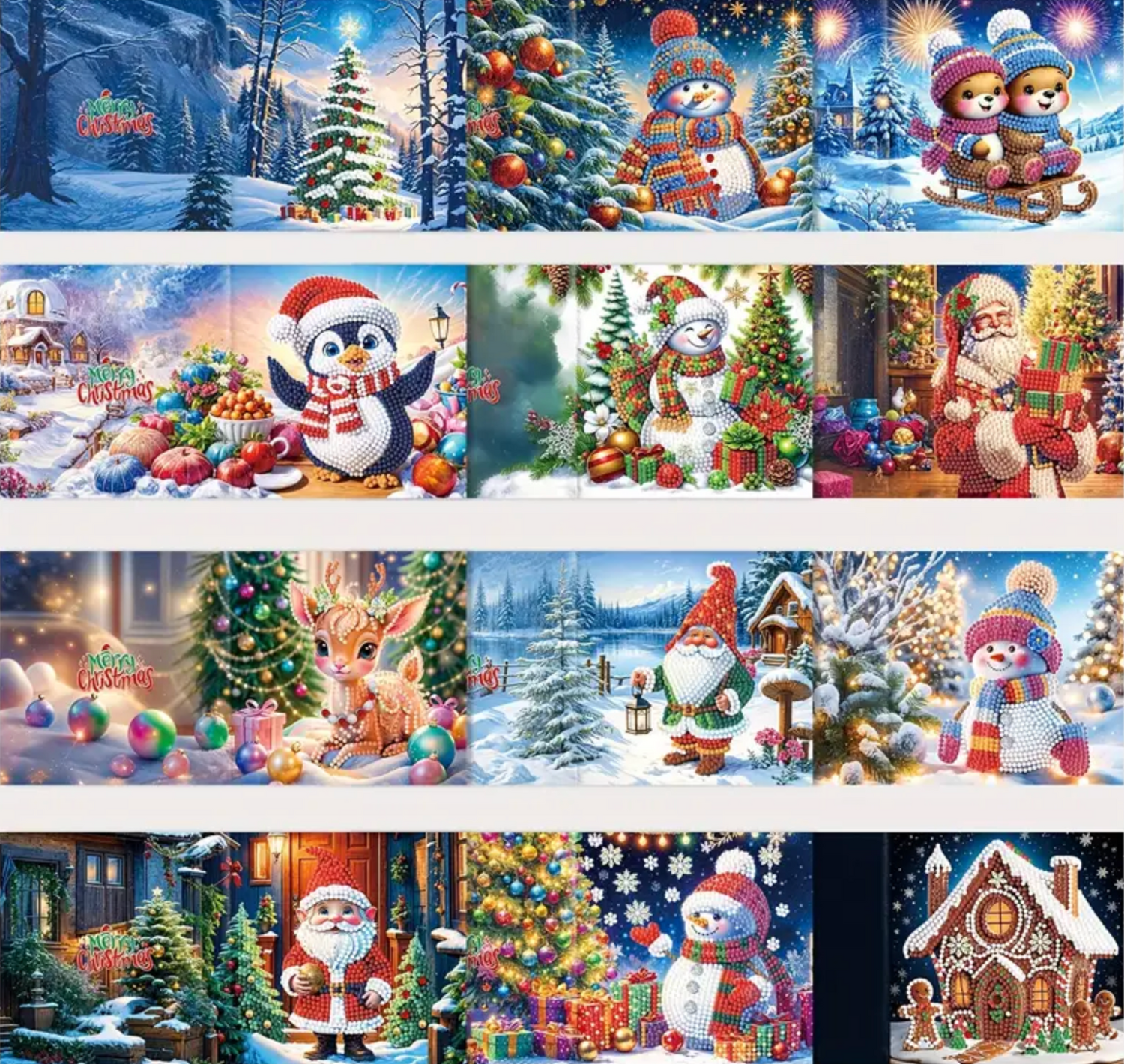 Kerstkaarten (Morgen in huis)