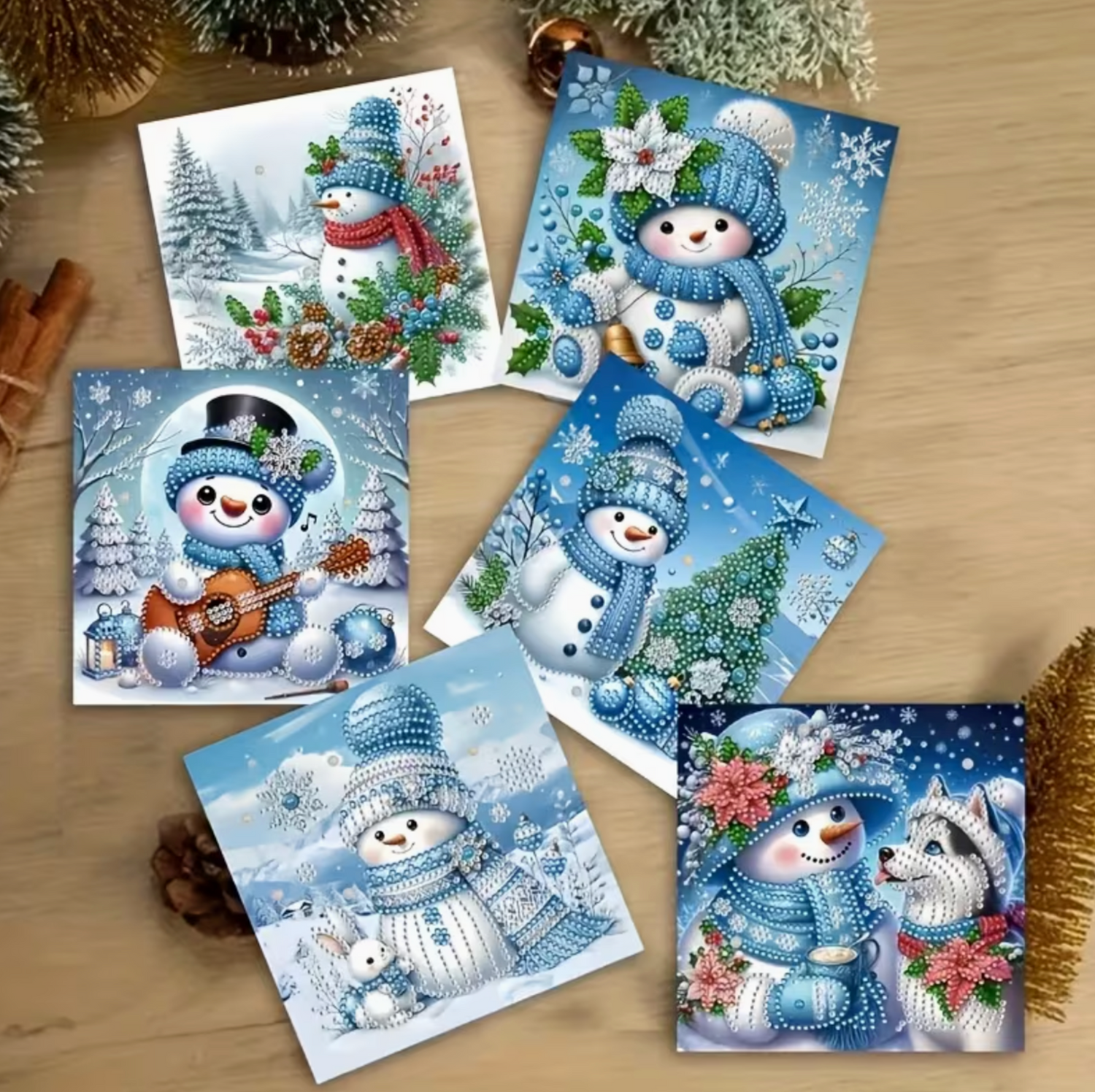 Kerstkaarten (Morgen in huis)