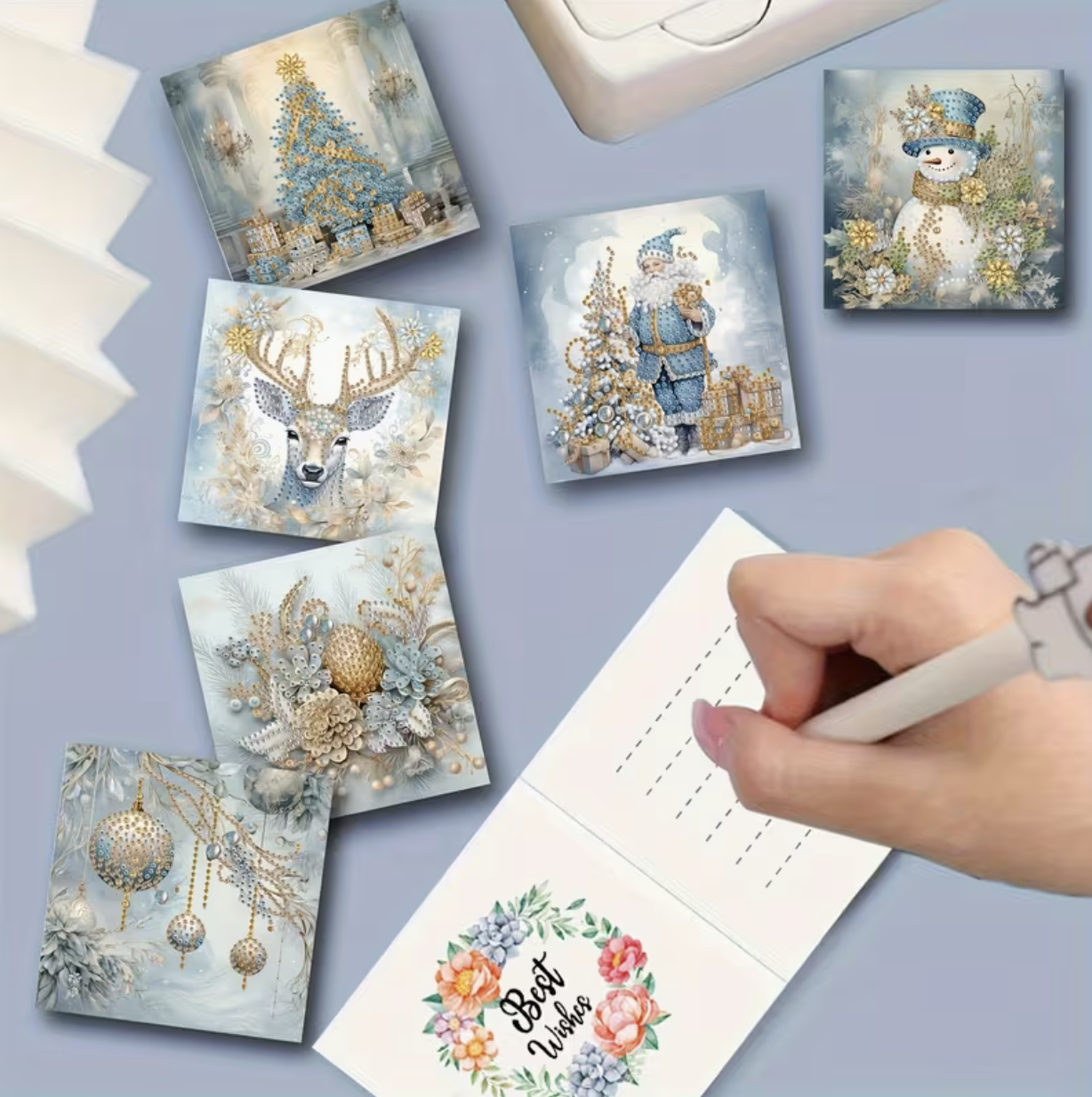 Kerstkaarten (Morgen in huis)