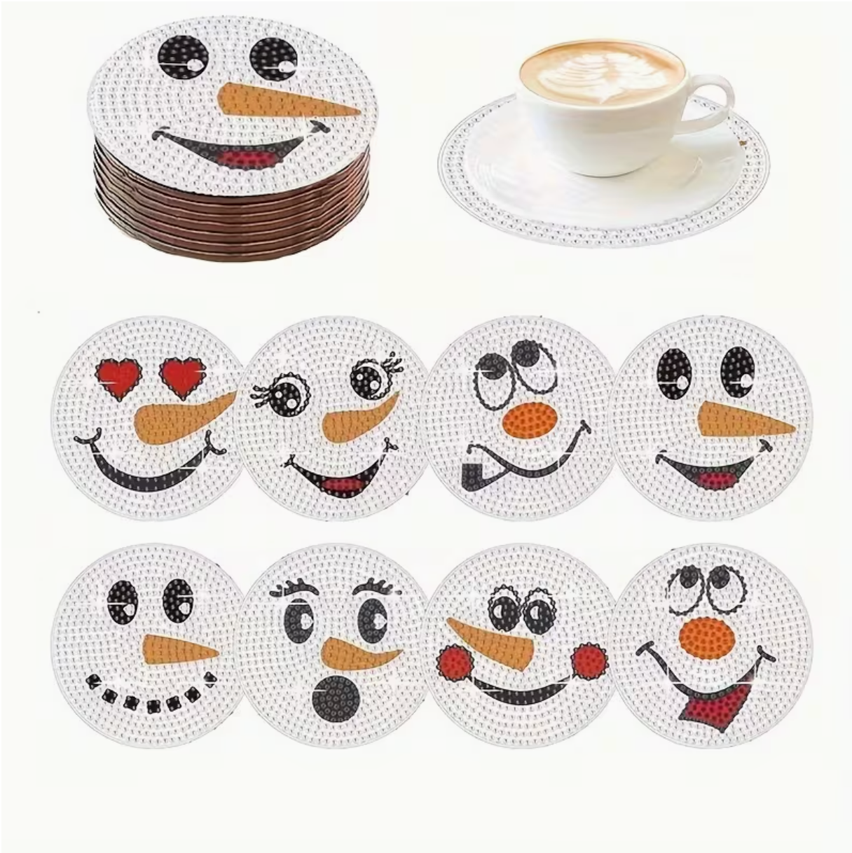 Kerst Onderzetters (Morgen in huis)