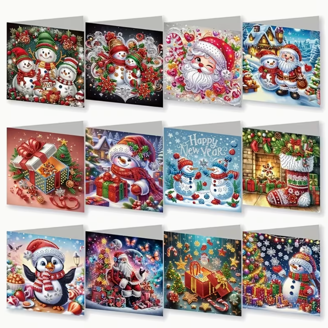 Kerstkaarten (Morgen in huis)