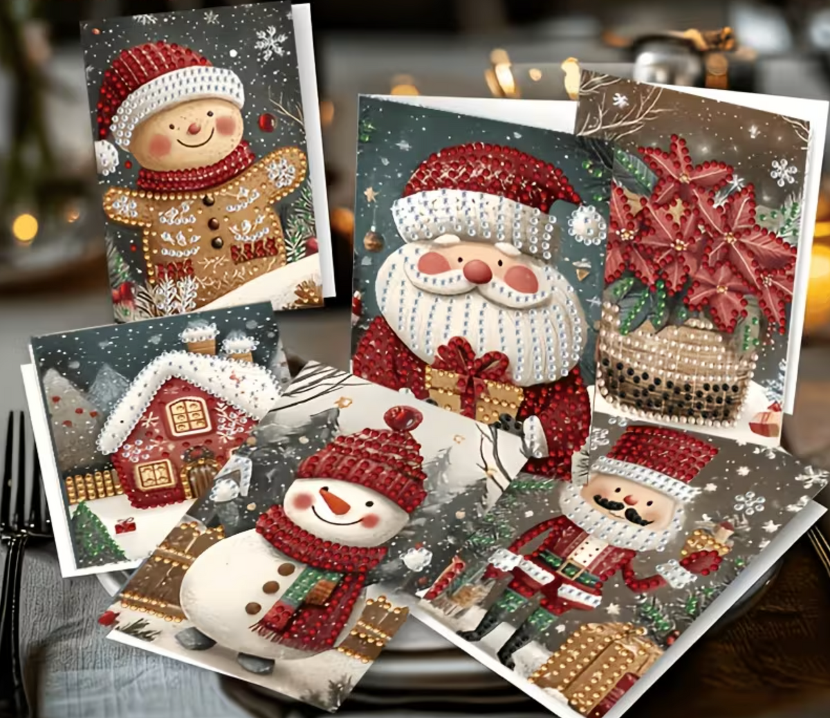 Kerstkaarten (Morgen in huis)