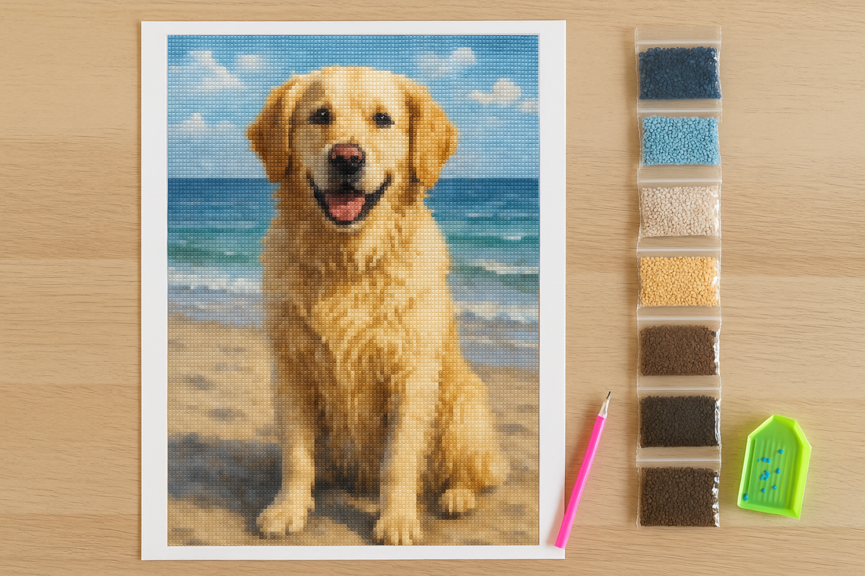 Eigen Foto Diamond Painting Planet