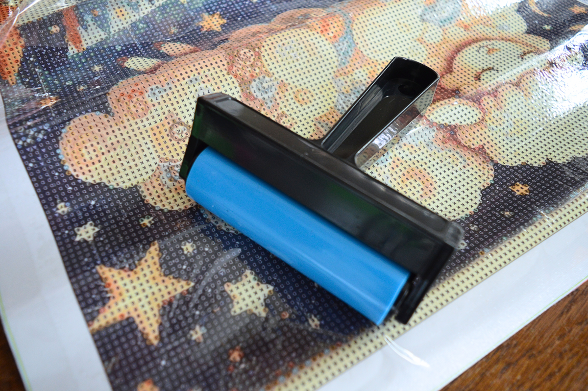 Steentjesroller Diamond Painting Planet