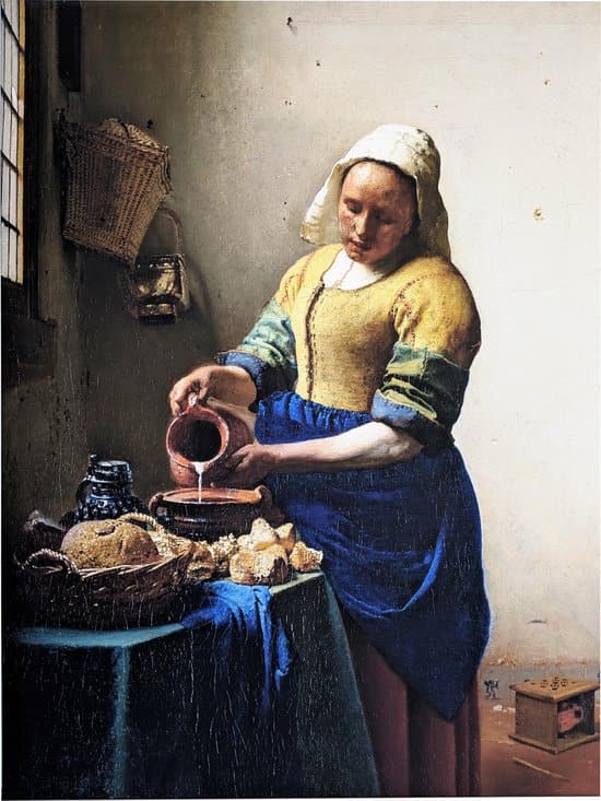 Johannes Vermeer - Het Melkmeisje Diamond Painting Planet