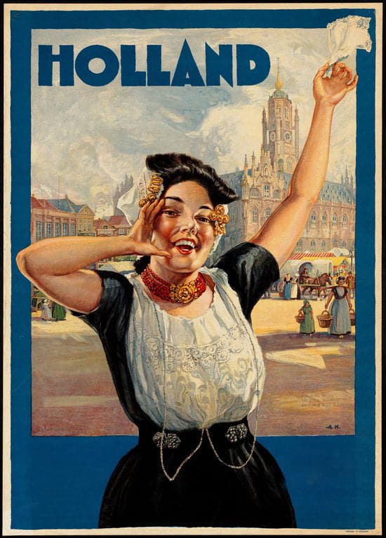 Holland poster Diamond Painting Planet