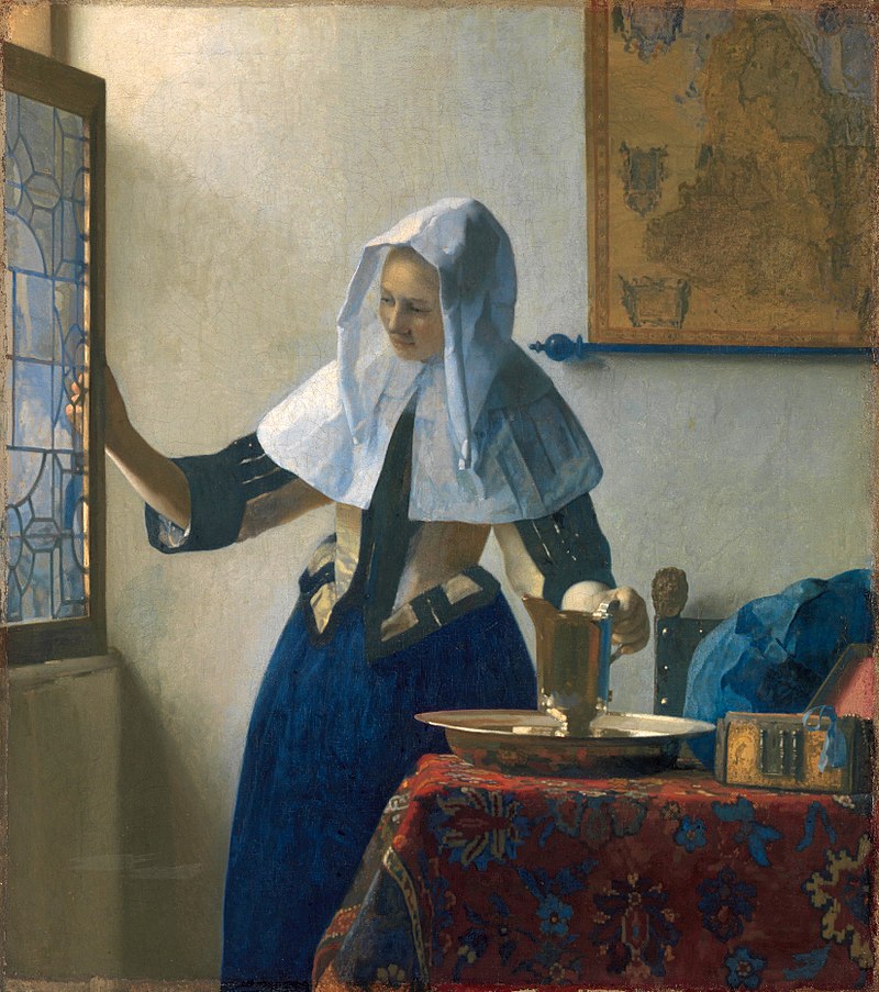 Johannes Vermeer - Jonge Vrouw Met Een Waterkan Diamond Painting Planet