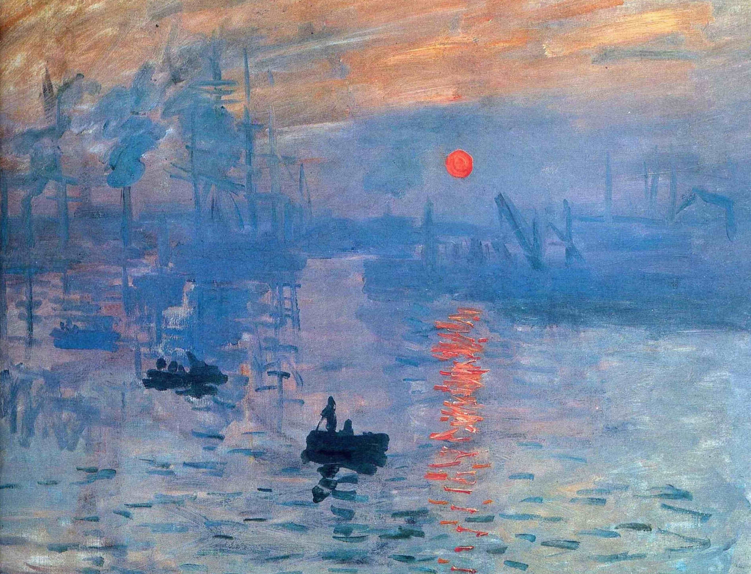 Claude Monet - Impression, soleil levant Diamond Painting Planet