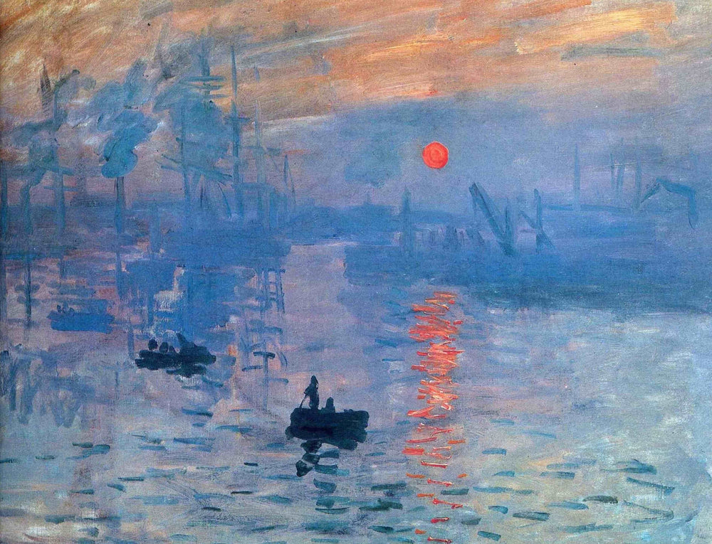 Claude Monet - Impression, soleil levant Diamond Painting Planet