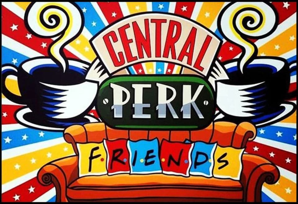 Central Perk van Friends Diamond Painting Planet