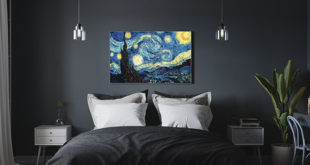 Vincent van Gogh - Sterrennacht Diamond Painting Planet