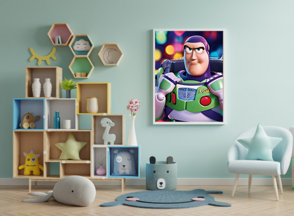 Toy Story - Buzz Lightyear Diamond Painting Planet