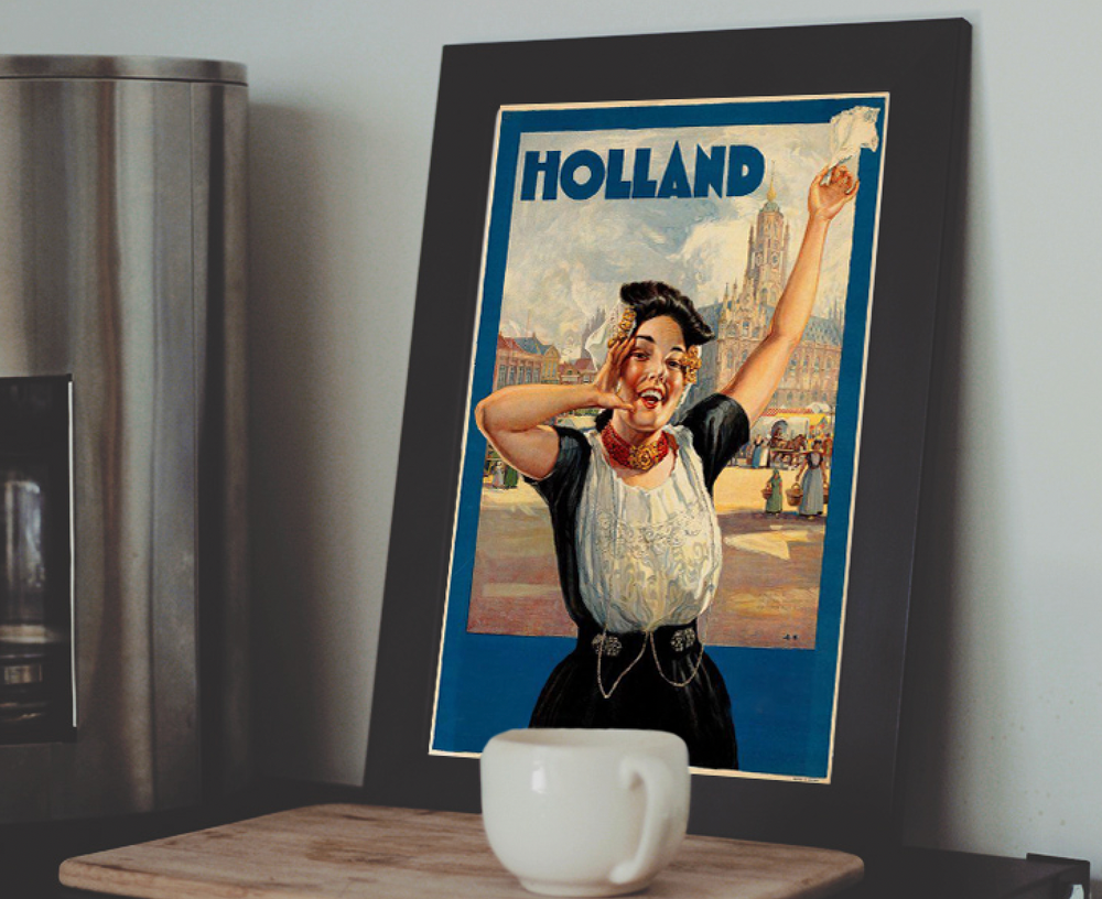 Holland poster Diamond Painting Planet