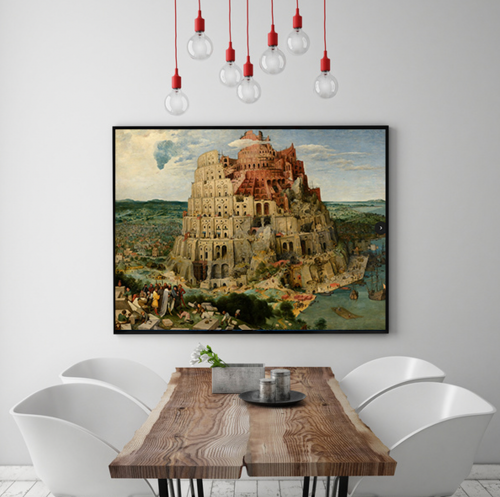 Pieter Brueghel de Oude  - Toren van Babel Diamond Painting Planet