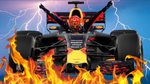 Max Verstappen raceauto (Morgen in huis) Diamond Painting Planet