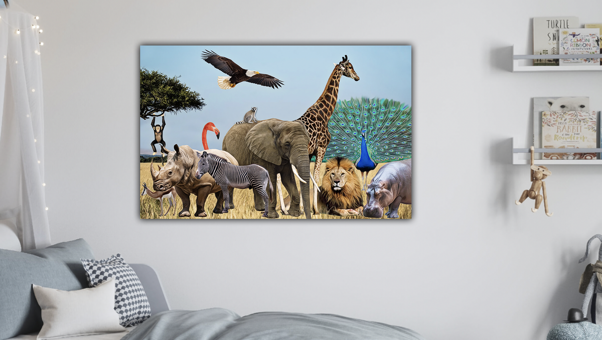 Safari Diamond Painting Planet