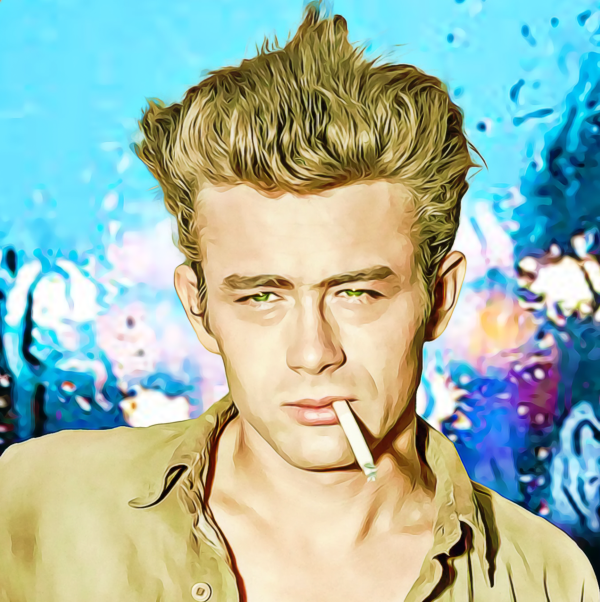 James Dean Diamond Painting Planet