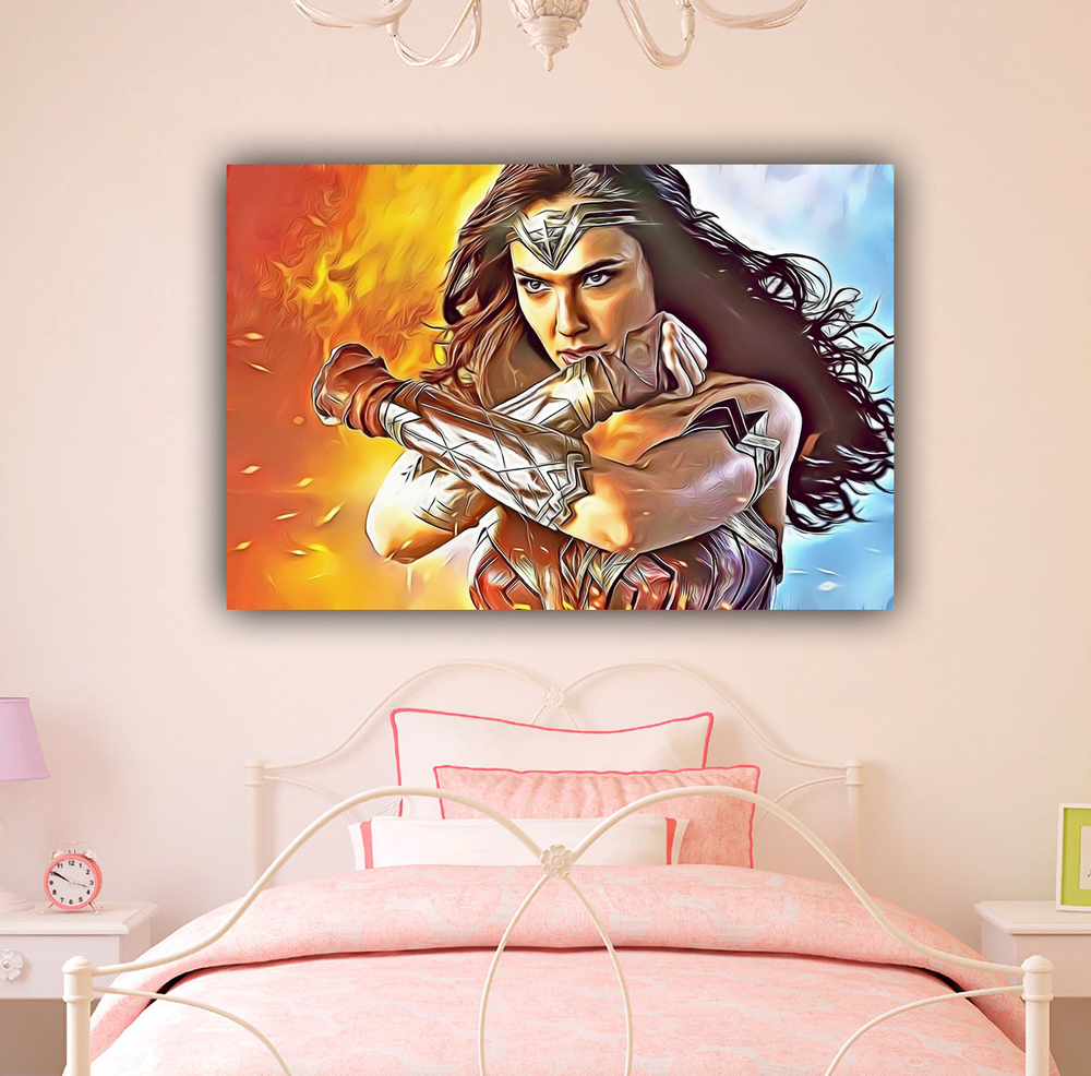 Wonder Woman Diamond Painting Planet