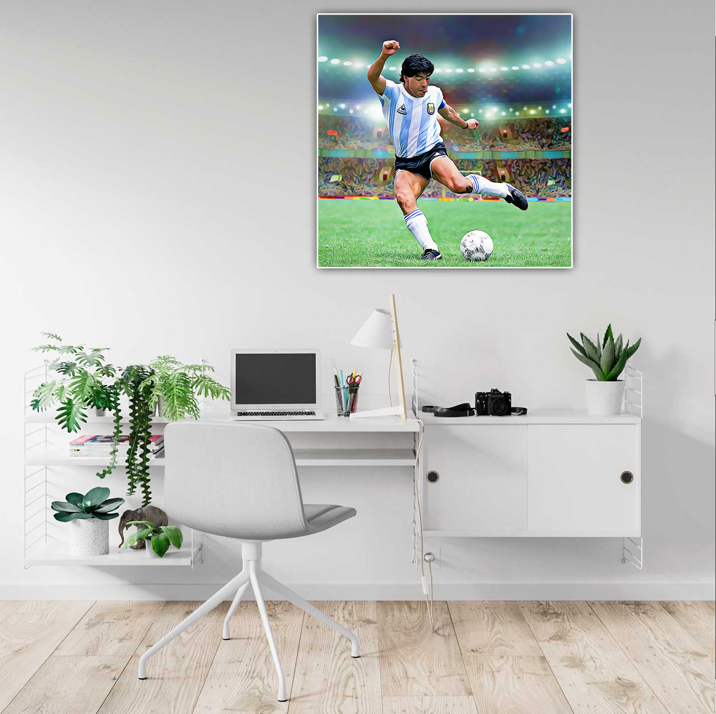 Maradona Diamond Painting Planet