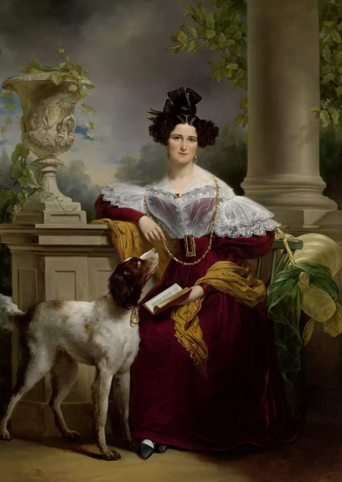 Jan Kruseman - Portret van Alida Christina Assink Diamond Painting Planet