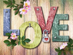 LOVE 30x40cm (Morgen in huis) Diamond Painting Planet