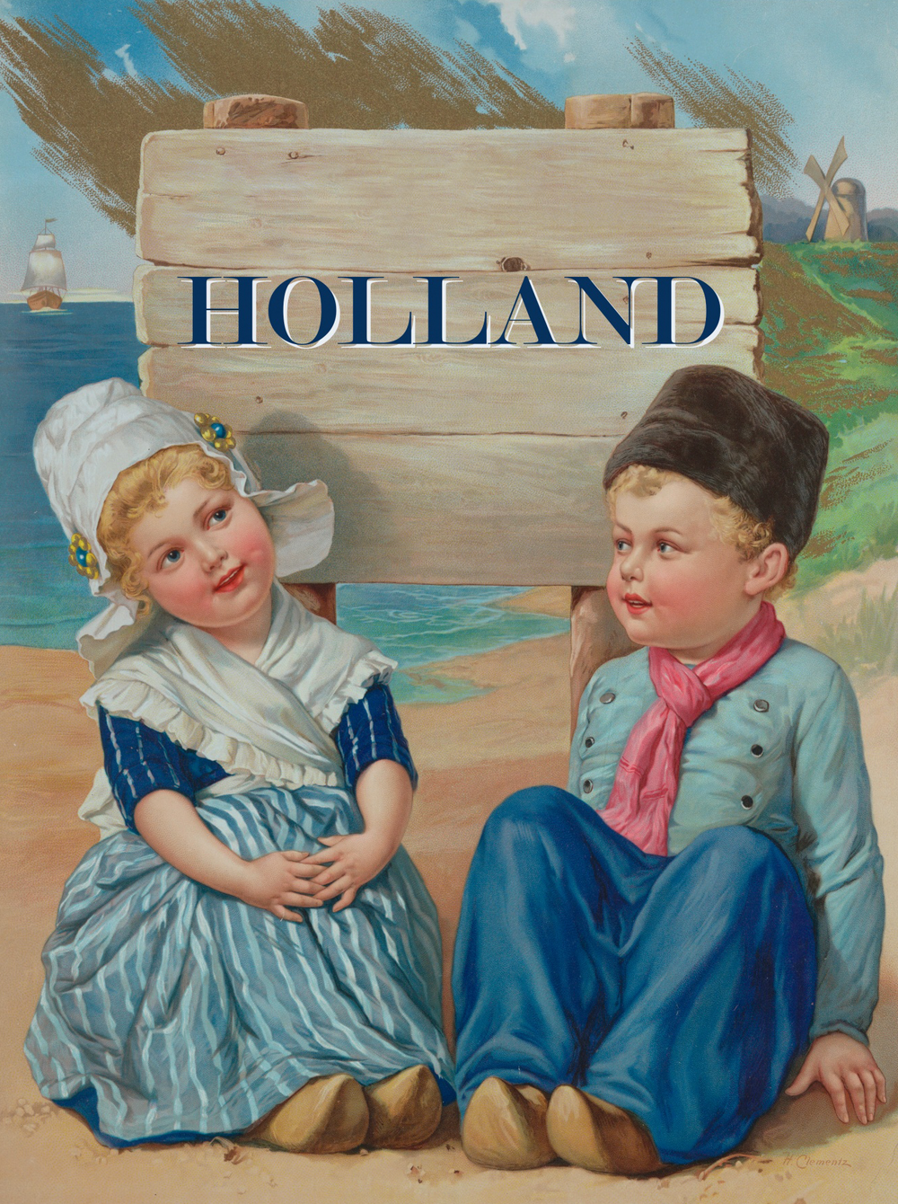 Vintage Holland Diamond Painting Planet