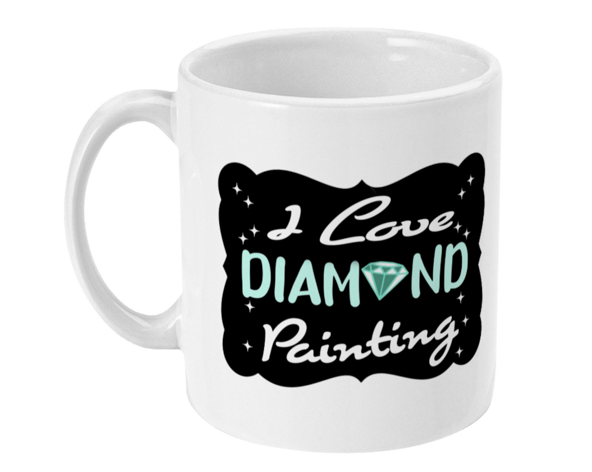 "I Love Diamond Pianting" merchandise Diamond Painting Planet