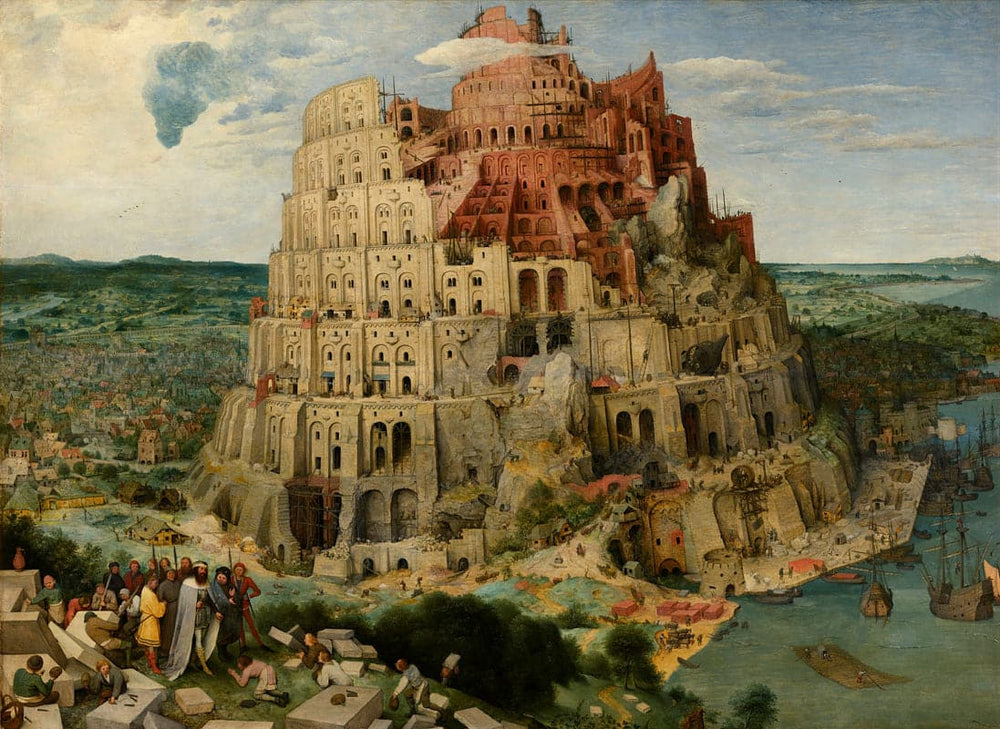 Pieter Brueghel de Oude  - Toren van Babel Diamond Painting Planet