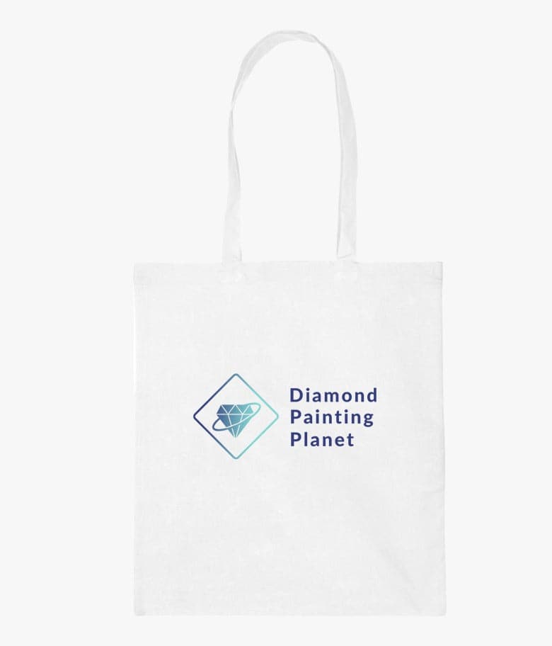 Diamond Painting katoenen draagtas (Morgen in huis) Diamond Painting Planet