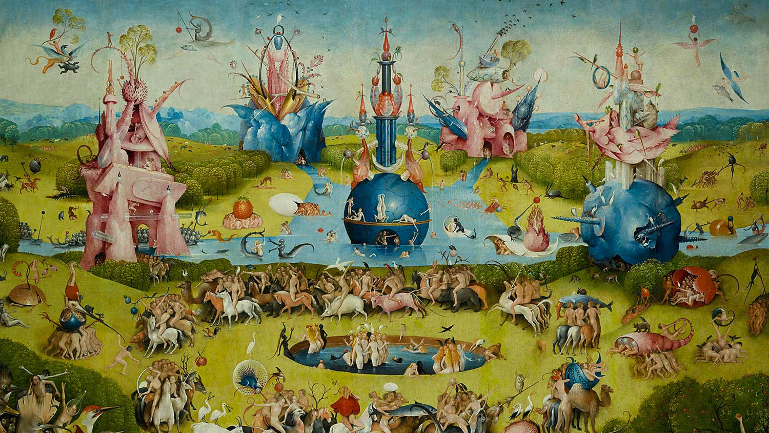 Jheronimus Bosch - Tuin der lusten Diamond Painting Planet