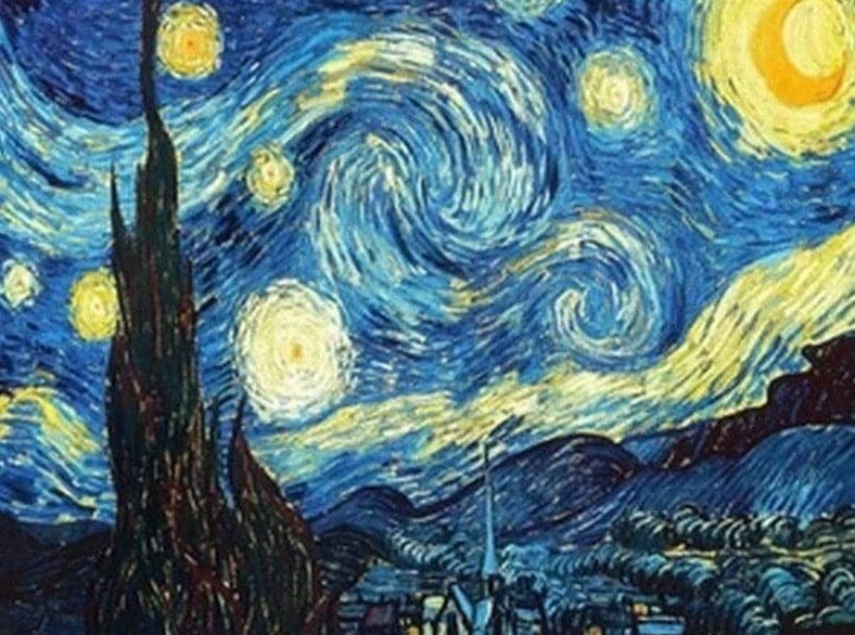 Vincent van Gogh - Sterrennacht Diamond Painting Planet